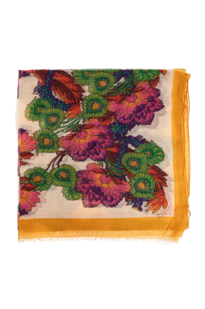 マフラー・ストール ETRO SS24 PRINTED PLEATED STOLE (WAXA0011 AS257X0800) Etro Scarves & Accessories at Neiman Marcus